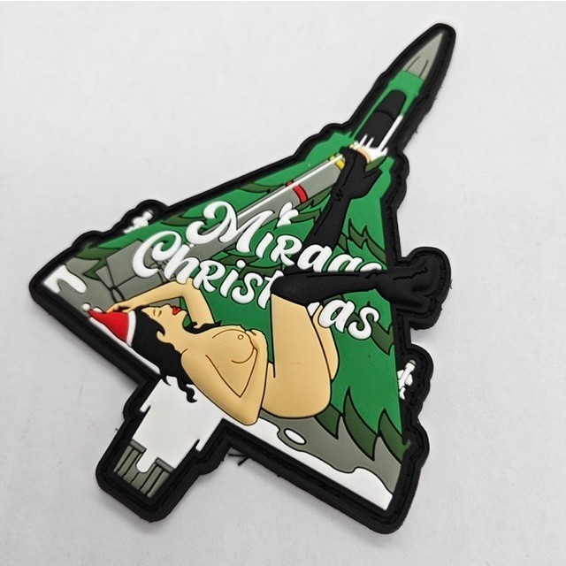 Patch_miếng dán Velcro PVC máy bay tiêm kích_retro