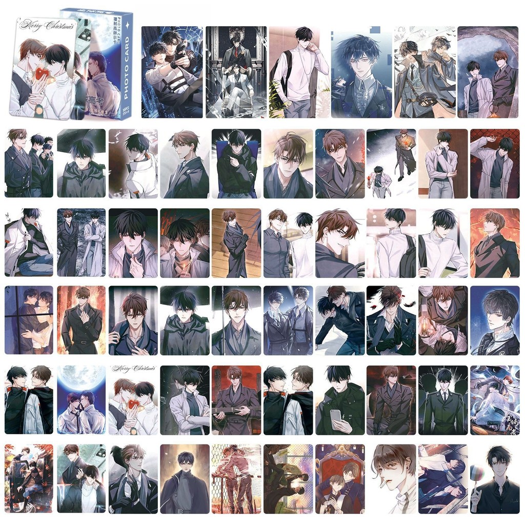 Bộ 50-55 Manga Manhwa Kiểm Tra Toàn Cầu Chờ Tôi Sau Giờ Học Laser Holographic Lomo Cards Tôi muốn trở thành một baddie lớn Photocards Ra mắt hoặc Chết Hologram Bưu Thiếp YM