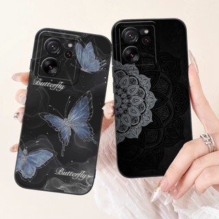Dành Cho Xiaomi 13T Pro Ốp Lưng Thỏ Đáng Yêu Hoạt Hình Silicon Mềm Chống Sốc TPU Mờ Dành Cho Xiaomi 13T 5G Mi13T 13TPro Vỏ