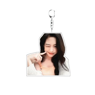 Móc khoá in hình AHYEON  idol acrylic trang trí phụ kiện treo decor