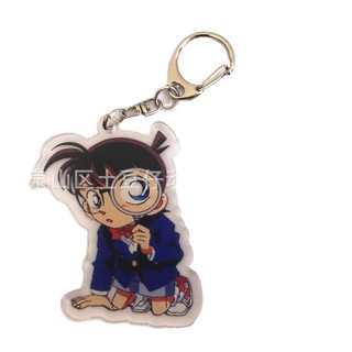 Thám tử Conan móc chìa khóa mặt dây chuyền anime phụ kiện ngoại vi mặt dây chuyền Haibara Ai thiết bị ngoại vi sẵn sàng
