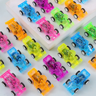 Mini Trong Suốt Kéo Lại Đua Xe Đồ Chơi Xe Ô Tô Dễ Thương Bé Trai Kéo Lại Series