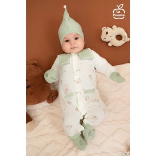 La pomme AW2024 Mũ sơ sinh La Pomme màu pastel