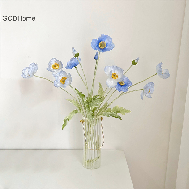 Gcdhome 1 Bó Hoa 4 Lụa Nhân Tạo Giả Ngô Cưới Hoa Hoa Trang Trí Tiệc Sân Vườn Nhà
﻿ Nóng bỏng