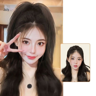 Julyhot Đuôi Ngựa Tóc Giả Nữ Nửa Dây Buộc Đuôi Ngựa Mô Phỏng Tóc Lấy Kẹp Tóc Gà Tóc Giả Mảnh Đuôi Ngựa Bím Tóc Massivedeals