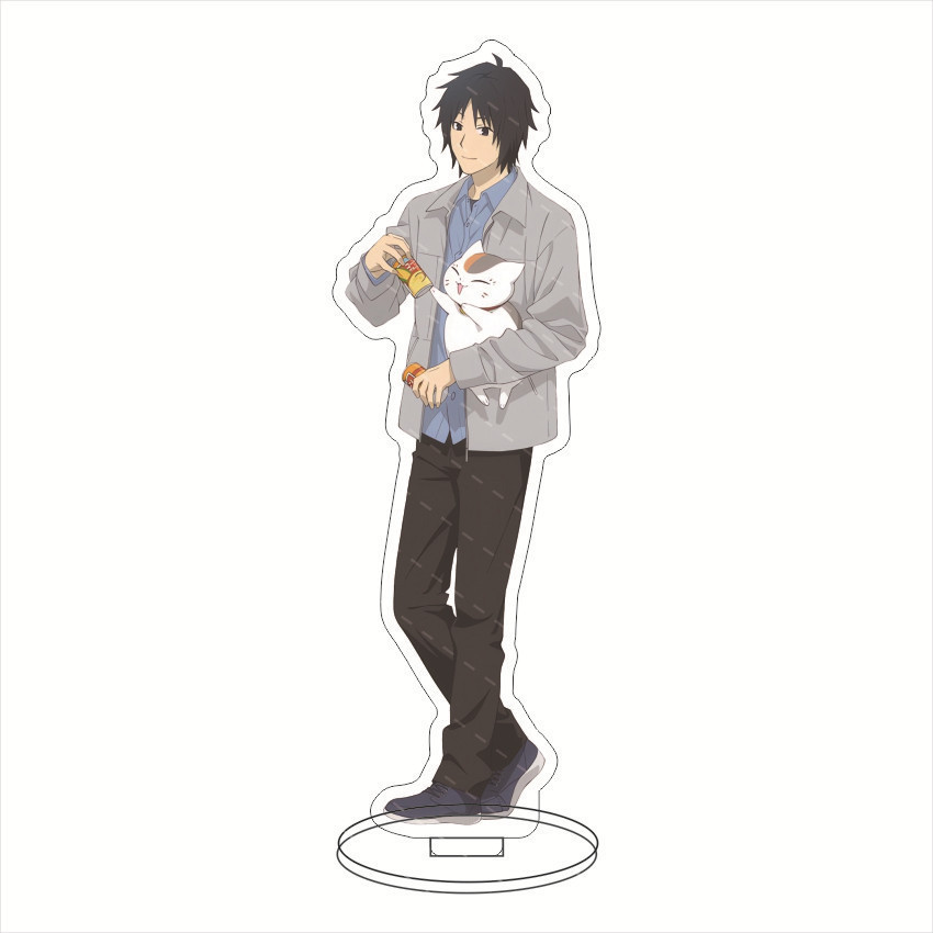 Natsume Yuujinchou Acrylic Đứng Natsume Takashi Natori Shuichi Hình Hiển Thị Anime Hàng Bộ Sưu Tập Trang Trí Bàn