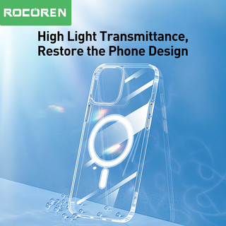 Ốp điện thoại từ tính trong suốt Rocoren Crystal cho 16 chiếc