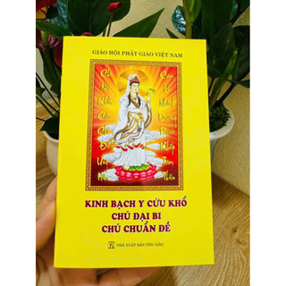 Sách - Kinh Bạch Y Cứu Khổ - Chú Đại Bi - Chú Chuẩn Đề ( bìa mềm)