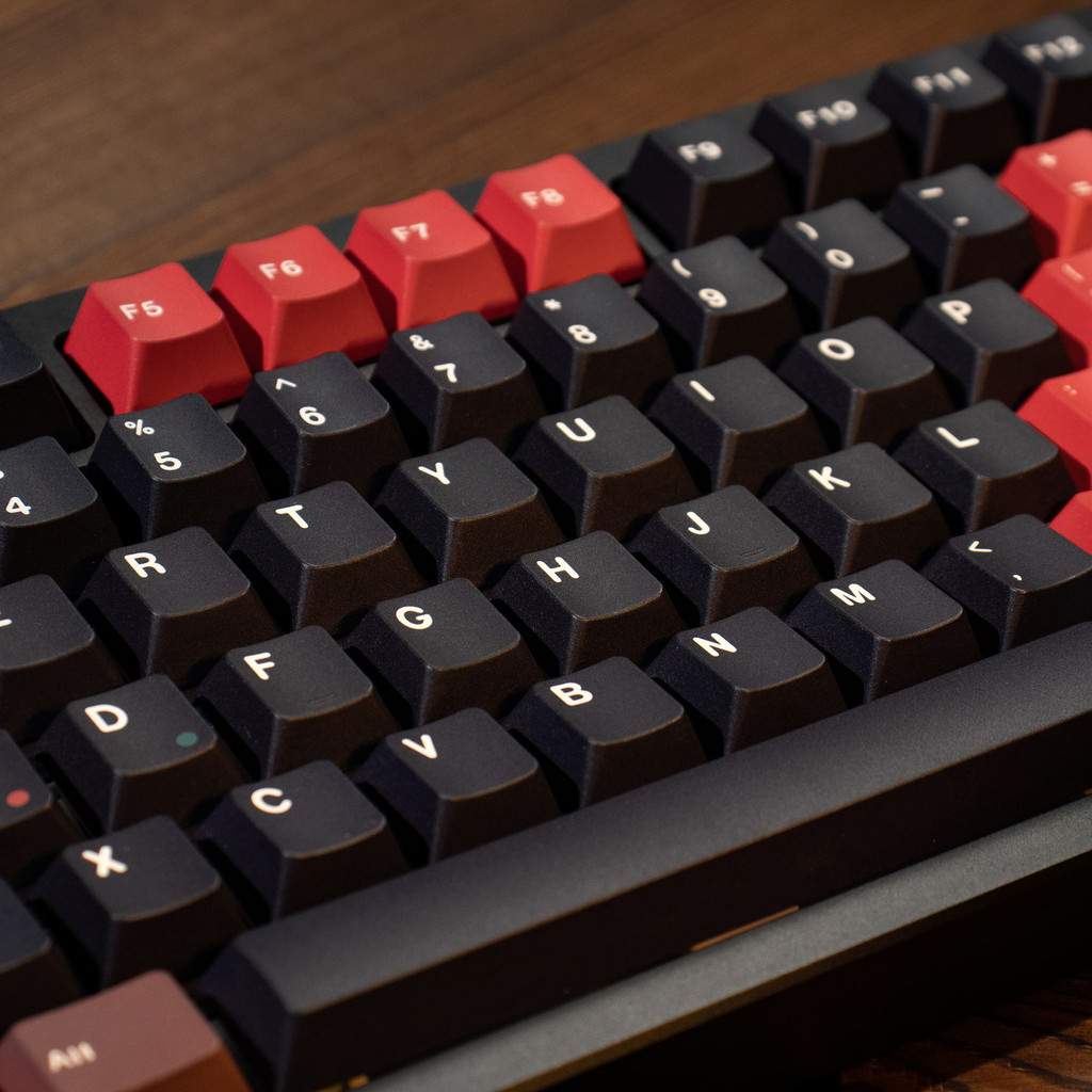 Đen Hỗn Hợp Ánh Sáng Keycaps 129 Phím PBT cherry profile Dye-Sub Keycaps Bộ Bàn Phím Cơ mx switch | BigBuy360 - bigbuy360.vn