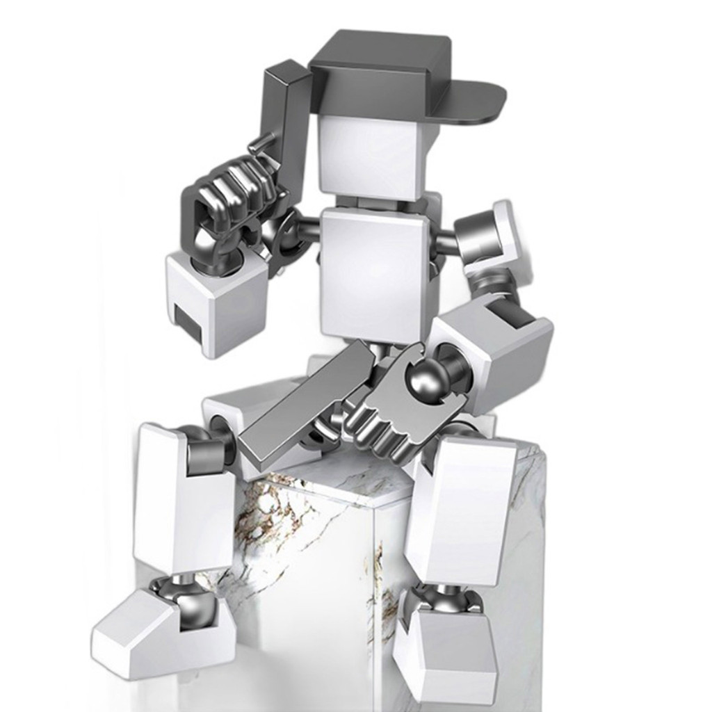 In 3D Khớp Di Động Hình Đồ Chơi Thiết Kế Độc Đáo Mô Phỏng Mô Hình Thu Nhỏ