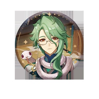 Genshin Tác Động Trò Chơi Furina Neuvillette Wriothesley Xiao Scaramouche Huy Hiệu Nút Thổ Cẩm Chân Cosplay Bộ Sưu Tập Đồ Chơi Túi Trang Trí Quà Tặng