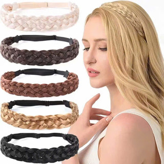 Băng Đô Thắt Bính Co Giãn, Dây Buộc Tóc Bện Bohemian Đội Đầu Thời Trang HaminStore