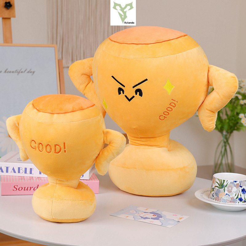 ✨Nóng bỏng✨Hoạt Hình Cúp Búp Bê Sáng Tạo Cúp Sang Trọng Đồ Chơi Nhồi Bông Mềm Móc Khóa Mặt Dây Chuyền Phòng Ngủ Gối Trẻ Em Phần Thưởng Quà Tặng Trẻ Em Đồ Chơi Nhẹ Nhàng Quà Tặng Sinh Nhật Quà Tặng Giáng Sinh