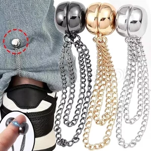 Kẹp Chân Quần Có Thể Điều Chỉnh Nam Châm - Khóa Xích Chân Đa Năng - Quần Chân Cố Định Có Thể Thu Vào Nút Rời - Khăn Trùm Đầu Nữ Hồi Giáo Chân Chống Lỗ - Dành Cho Áo Cardigan Quần Jean