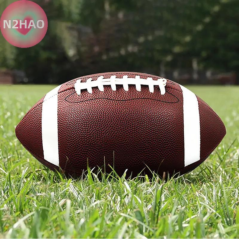 N2hao Bóng Đá Mỹ, Bóng Bầu Dục, Hiệp Hội Bóng Đá, Footy, 8.5 Inch, Tiêu Chuẩn, Thể Thao Cho Nam Nữ Trẻ Em