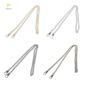 Metal Purse Chain Strap DIY Handle Shoulder for Cross Body Bag Handbag Replaceme