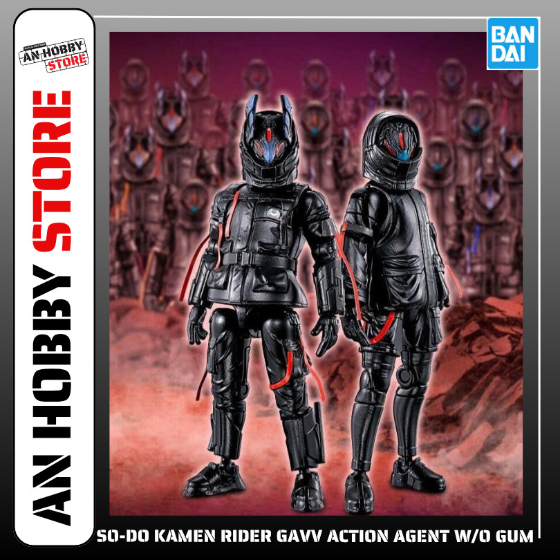 [HÀNG SẴN] BANDAI COMBO MÔ HÌNH SO-DO KAMEN RIDER GAVV ACTION AGENT W/O ...