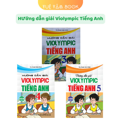 Sách - Hướng dẫn giải Violympic Tiếng Anh 3  4  5