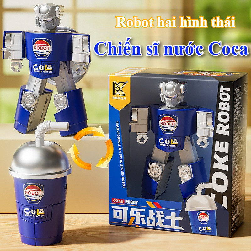 Trẻ Em Biến Hình Robot Kép Hình Thức 2in1,đồ Chơi Trí Tuệ Trẻ Em,Quà Tặng Sinh Nhật Cho Bé 2-15 Tuổi