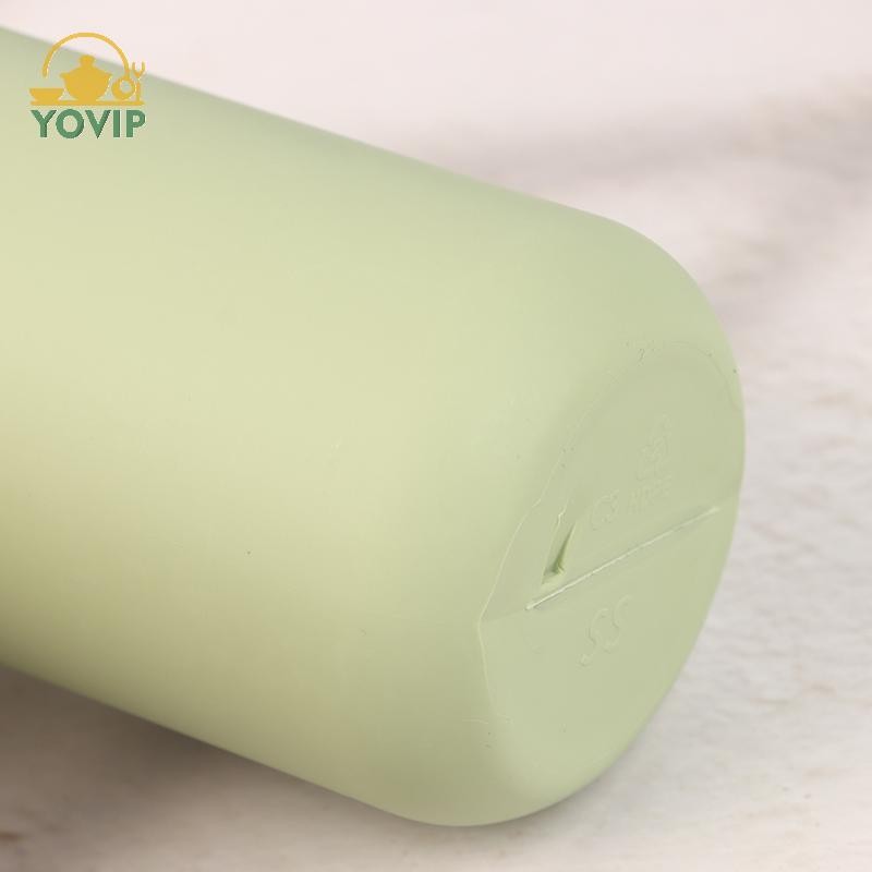 YOVIP 100ML-500ML Bơ Dầu Gội Nhựa Xanh Sữa Tắm Tạo Bọt Xà Phòng Hộp Đựng Chai Có Thể Đổ Lại Flip Lotion Chai VN
