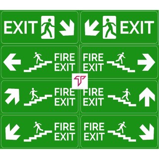Bảng thoát hiểm, lối thoát hiểm, biển Exit nhiều mẫu, fire exit, lối ra in trực tiếp giá tốt nhất.