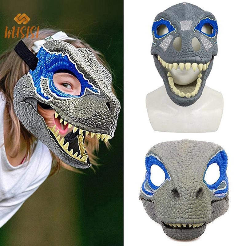 [WUSISI] Đồ chơi mặt nạ xanh Trang phục lễ hội Halloween Mặt nạ hóa trang tiệc Quà tặng Giáng sinh cho trẻ em MỚI
