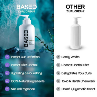 Based Bodyworks Curl Cream | Instant Definition & Hydration
