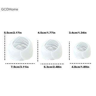 GCDHome Đa Kích Thước 3D Hình Hoa Hồng Silicon Khuôn Nến Khuôn Xà Phòng Handmade Khuôn Trang Trí Bánh Cưới Thạch Quà Tặng Ngày Lễ Tình Nhân DIY HOT