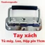 Tay nắm, quai xách hộp dụng cụ, tủ máy, thùng pin tay nắm hộp tự gập size 11cm