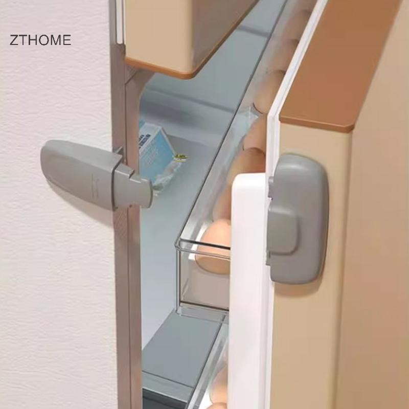 ZTHOME Khóa Tủ Lạnh & Tủ Đông An Toàn Cho Bé, Chống Mở Cửa, Khóa Cửa Tủ Trẻ Em