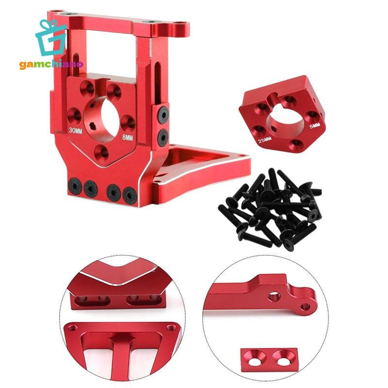 Gamchiano RC Ô Tô Động Cơ Gắn Ghế Nhôm DIY Sửa Đổi Thay Thế Động Cơ Gắn Chân Đế Cho Xe Điều Khiển Từ Xa Xe Bánh Xích Phụ Kiện