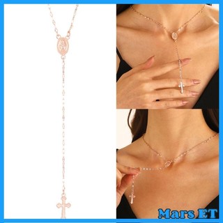 MarsET Tinh Tế Tôn Giáo Thánh Giá Choker Sang Trọng Thánh Giá Mặt Dây Chuyền Xương Đòn Dây Chuyền Trang Trí