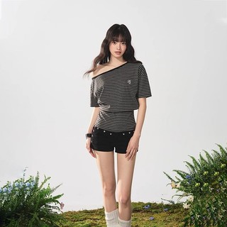 MUJIELLA áo thun nữ áo phông baby tee 2025 New MUJI2025071904