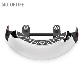 【COD】Gương Chiếu Hậu Xe Máy Góc Nhìn 180 Độ Mạ Chrome, Gắn Kính Chắn Gió, An Toàn Khi Di Chuyển Đường Dài
