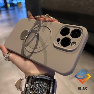 Vỏ cứng chống sốc từ tính 360° Đế kim loại xoay cho iPhone 16 Pro Max 15 14 13 Pro Max Bảo vệ bền bỉ