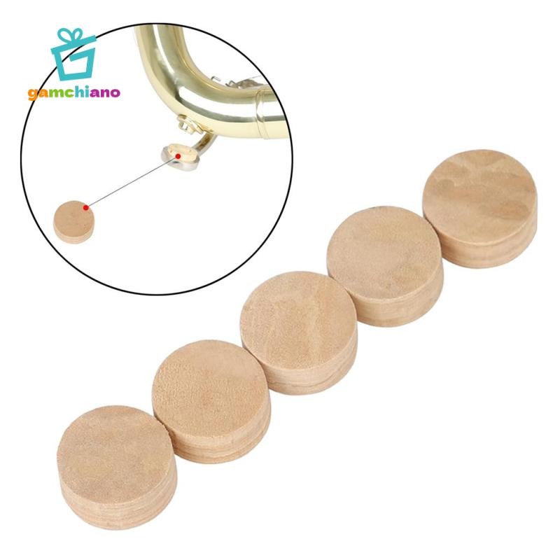 Trumpet / Cornet / Trombone / Đồng thau Nhạc cụ Spit Valve Cork Pad- 5 chiếc
