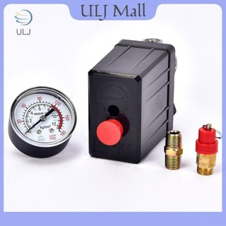 Van máy nén khí ULJ Máy nén khí Áp suất máy nén khí nhỏ Bộ điều chỉnh van điều khiển áp suất có đồng hồ đo.
