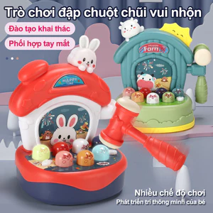 Mini Groundhog Toy for Boys Girls Toddlers Early Education and Brain Development Enhancing Hand-Eye Coordination