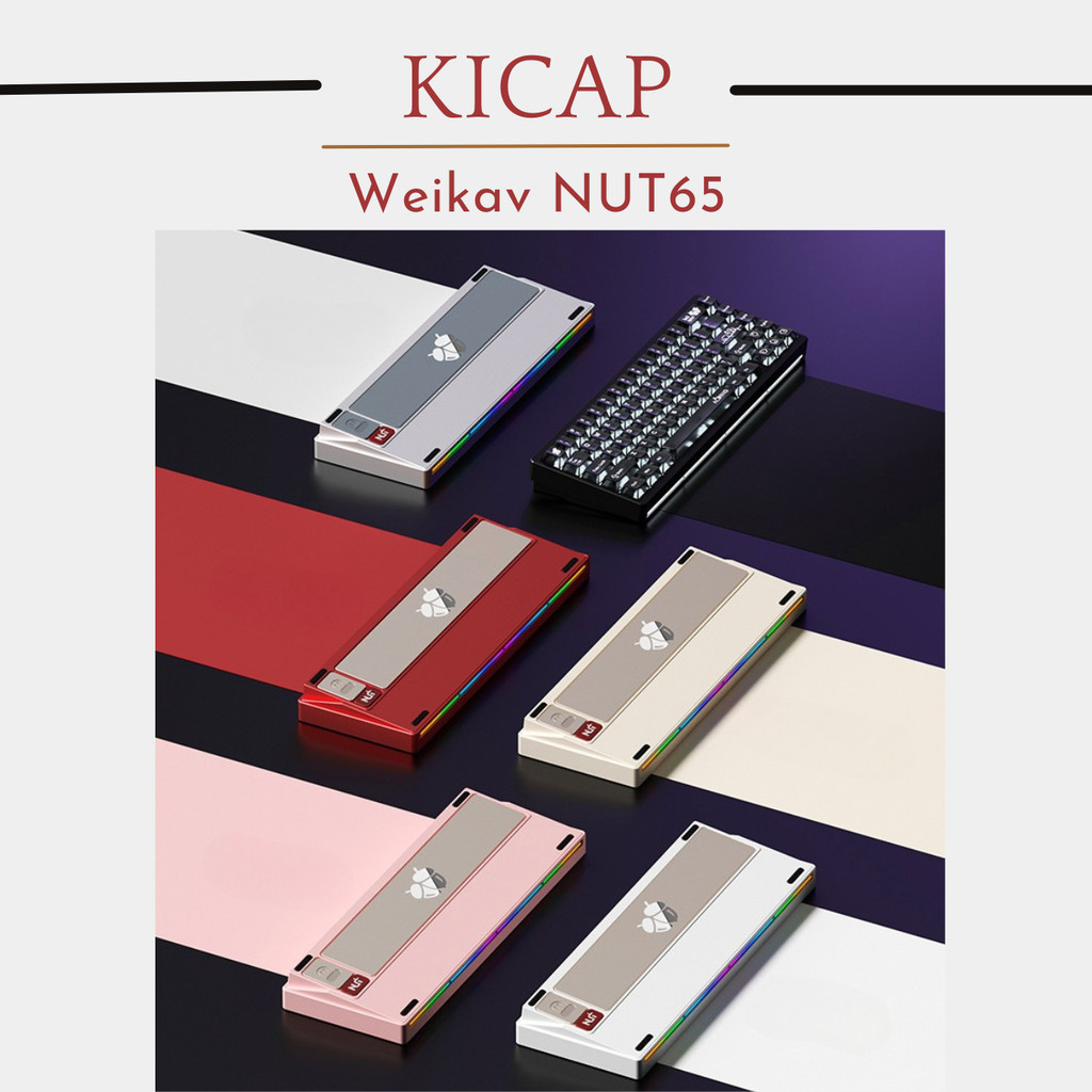 Weikav Nut65 - Only KIT (chưa có switch, keycap) | RGB | 3 chế độ kết ...