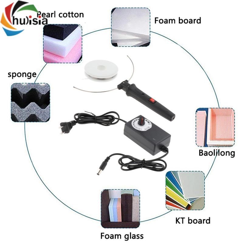 chulisia Bút Cắt Xốp Dụng Cụ Điện US Cắm DIY Máy Khắc Nhiệt Di Động Polystyrene Cho Nghệ Thuật