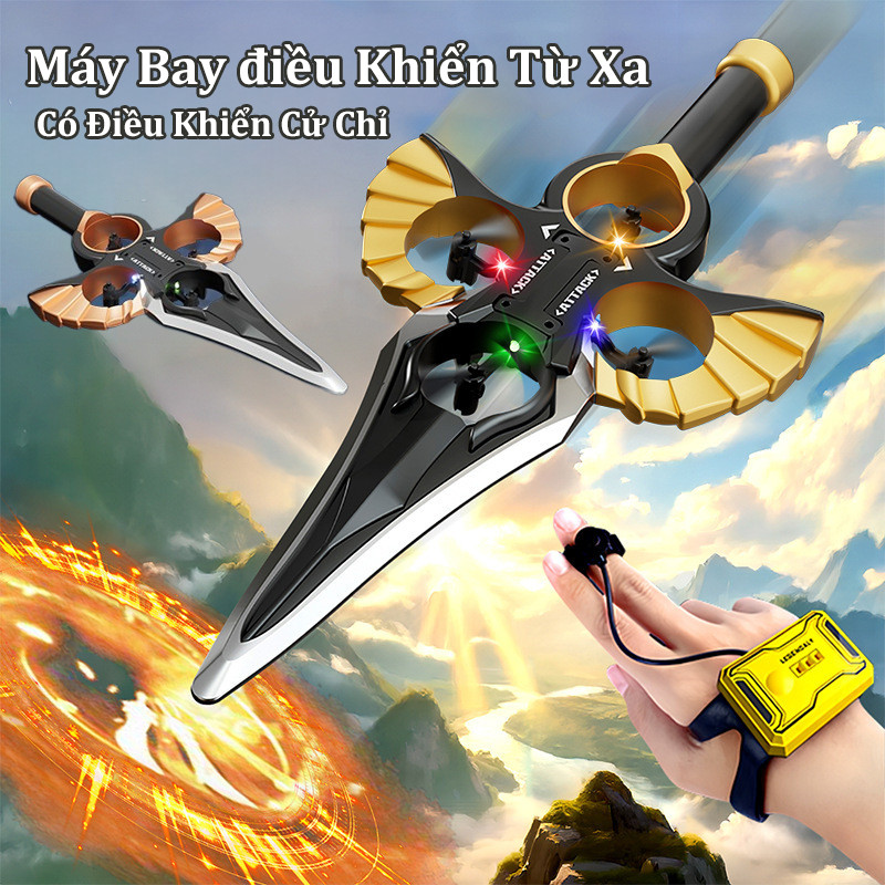 Kiếm Bay Thông Minh Có điều Khiển Cử Chỉ – Xoay 360 độ Linh Hoạt, Chống Va đập Và Chống Rơi
