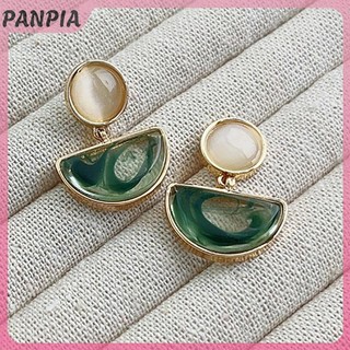 PANPIA-1 Cặp Đơn Giản Retro Thanh Lịch Hình Học Tòn Ten Bông Tai Nữ Thời Trang Hợp Thời Trang Giọt Nước Phụ Kiện Trang Sức Quà Tặng