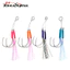 Móc Jigging 10#-20#, thép carbon cao cấp, móc đôi bền bỉ cho câu cá