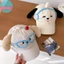 Sund Dễ Thương Thêu Chó Bóng Chày Thoáng Khí Phong Cách Hàn Quốc Hoạt Hình Mũ Chống Nắng Y2k Đạt Đỉnh VN