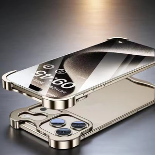 [JLK] Ốp Điện Thoại Cản Kim Loại Không Đều Cho IPhone 17 Pro Max Air 16 15 14 Plus 13 12 Pro Max Bảo Vệ Phim Ống Kính Nhôm Trần Chống Sốc