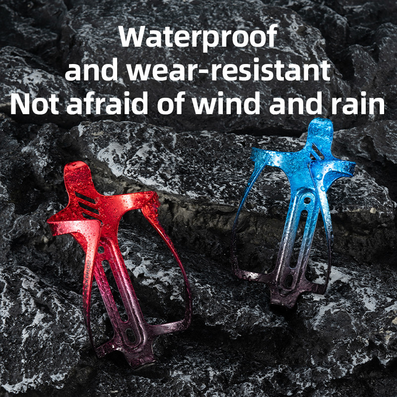 Rockbros Xe Đạp Chai Lồng Nhiều Màu Sắc Mạ Điện Cốc Chống Thấm Nước Nhẹ MTB Xe Đạp Đường Bộ Giá Đựng Bình Nước Bền Đẹp