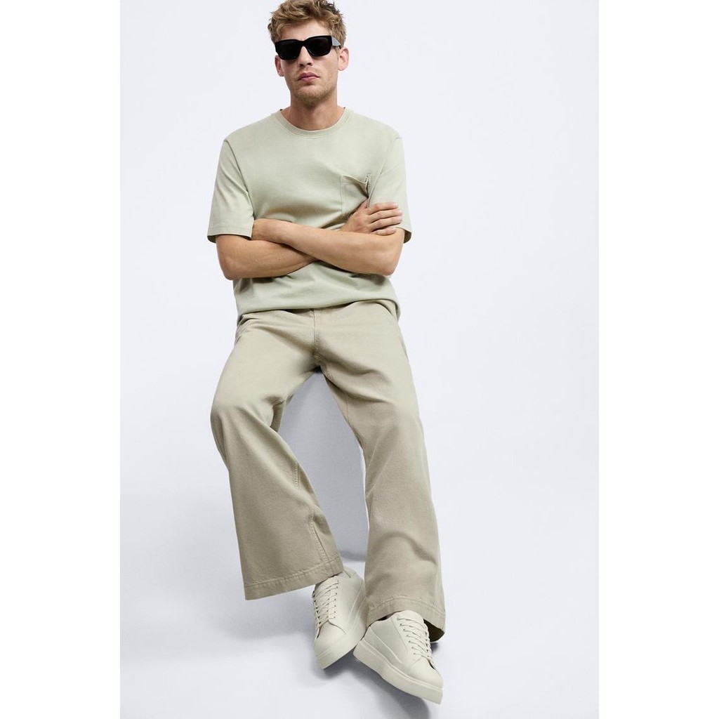 Giày sneaker Zara CHUNKY MONOCHROME chính hãng đế cao