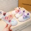 giày thể thao bé gái hoa xinh xắn tím hồng công chúa có quai dài chống trượt mẫu mới cho bé từ 3 tuổi TT670
