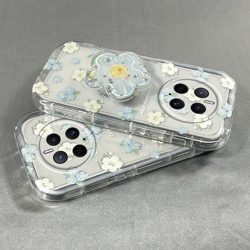 Dành Cho IQOO Neo9 Neo9S Neo8 Pro Neo5 SE Neo7 Neo6 IQOO Z9 Turbo Z9X Z5 Z5X Z3 Z5 Vivo S1 Y7S Y72 5G Y53S Y75S T1X Ốp Điện Thoại Mềm Trong Suốt Phong Cách Hàn Quốc Có Vỏ Túi Khí