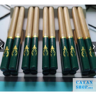 Vỉ 10 đôi đũa tre họa tiết hươu xanh sang trọng, chống nấm mốc, trơn trượt, an toàn
